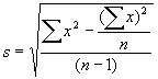 Standard Deviation